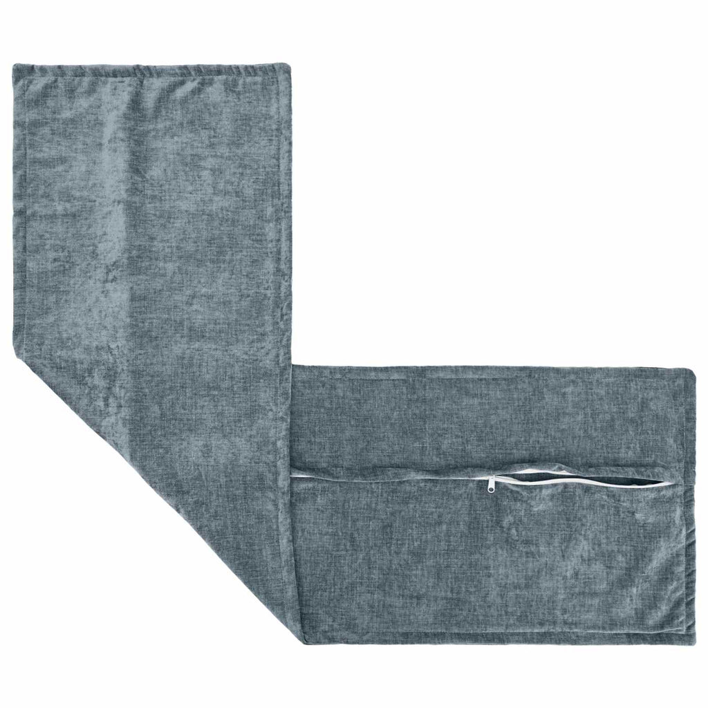 vidaXL Poszewka na poduszkę HOUTEN Jasnoniebieski 40 x 145 cm