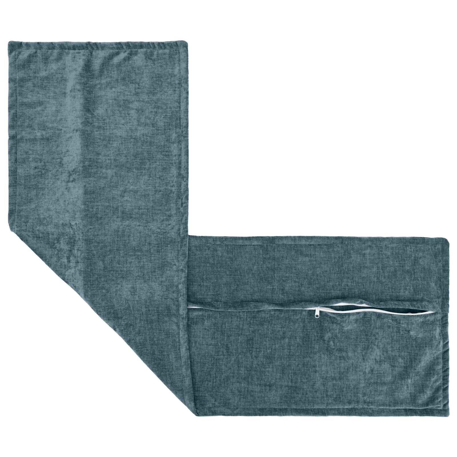 vidaXL Poszewka na poduszkę HOUTEN niebieski 40 x 145 cm