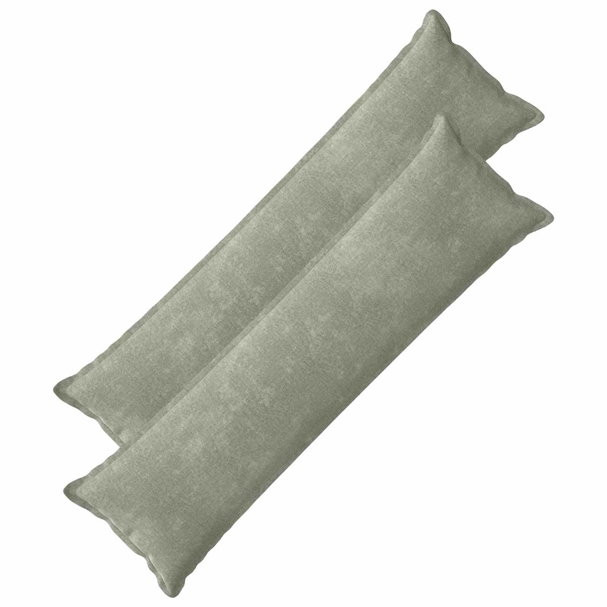 vidaXL Poszewka na poduszkę 2 szt. HOUTEN zielony 40 x 145 cm