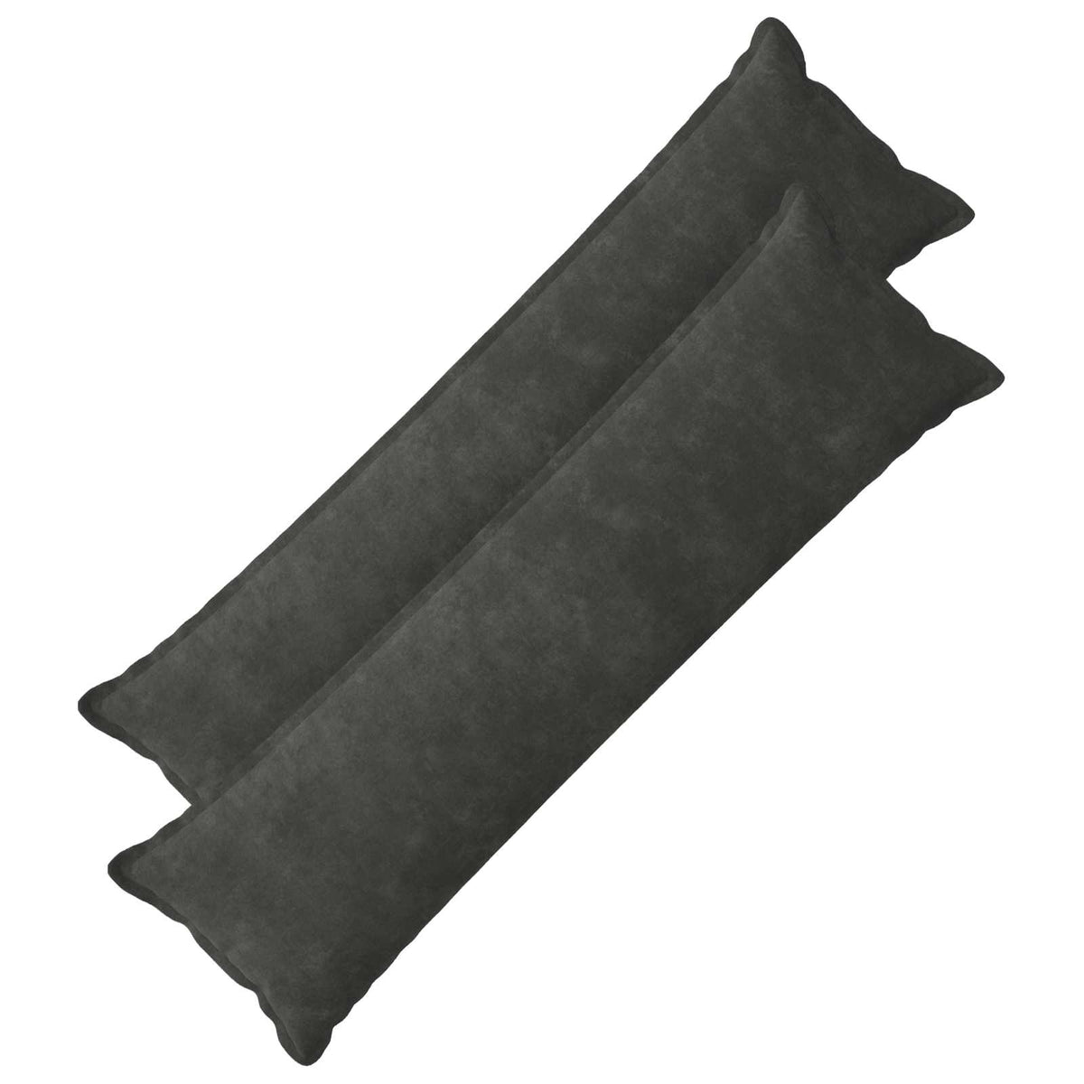 vidaXL Poszewka na poduszkę 2 pcs HOUTEN antracytowy 40 x 145 cm