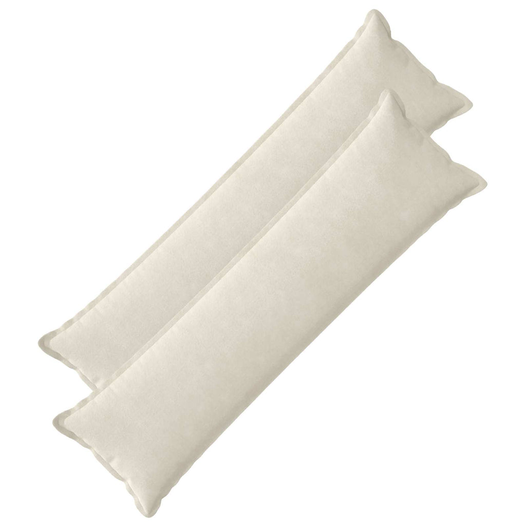 vidaXL Poszewka na poduszkę 2 pcs HOUTEN kremowy 40 x 145 cm