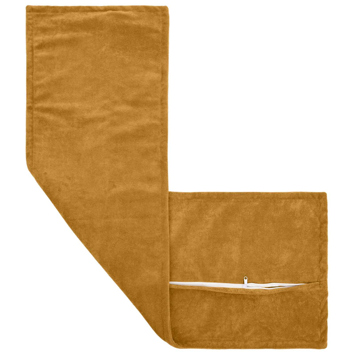 vidaXL Poszewka na poduszkę HOUTEN żółty 40 x 145 cm