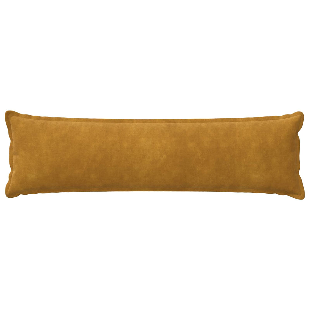 vidaXL Poszewka na poduszkę 2 pcs HOUTEN żółty 40 x 145 cm