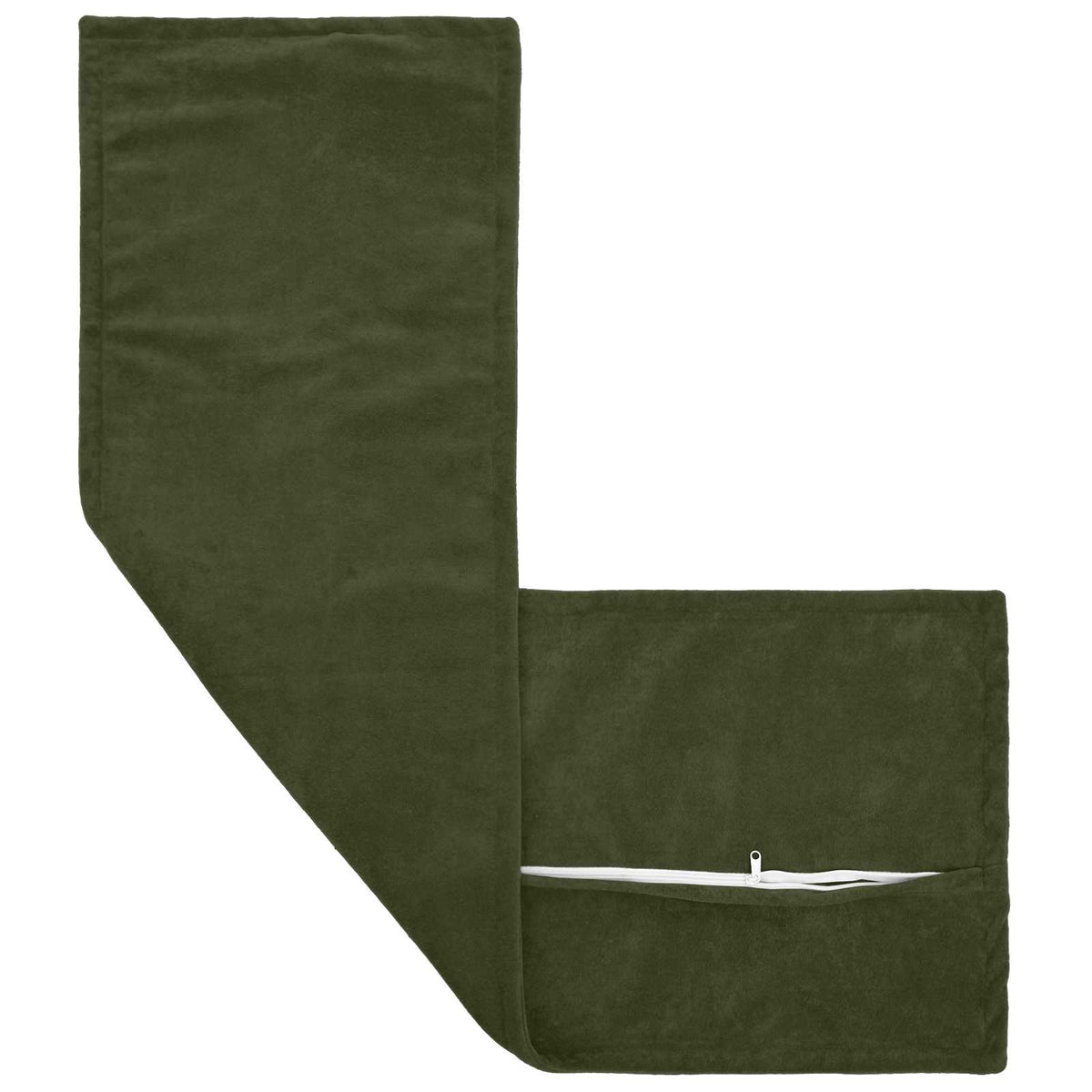 vidaXL Poszewka na poduszkę 2 pcs HOUTEN zielony 40 x 145 cm
