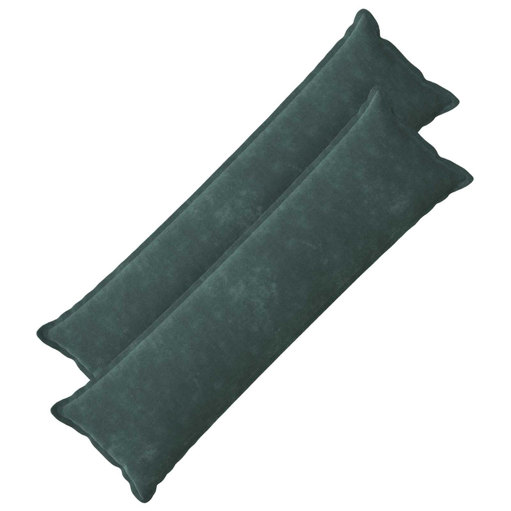 vidaXL Poszewka na poduszkę 2 pcs HOUTEN Niebieski morski 40 x 145 cm
