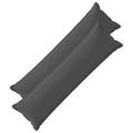vidaXL Poszewka na poduszkę 2 szt. HOUTEN antracytowy 40 x 145 cm