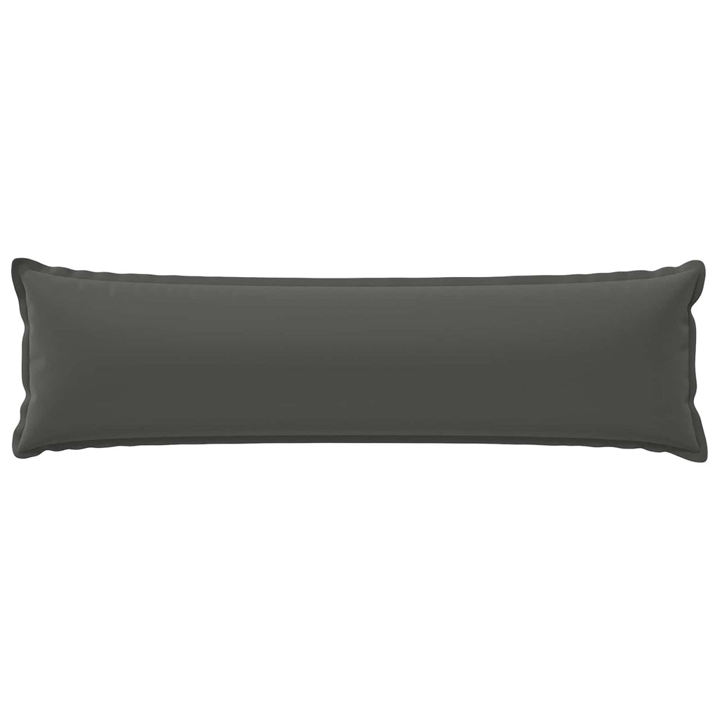 vidaXL Poszewka na poduszkę 2 szt. HOUTEN antracytowy 40 x 145 cm