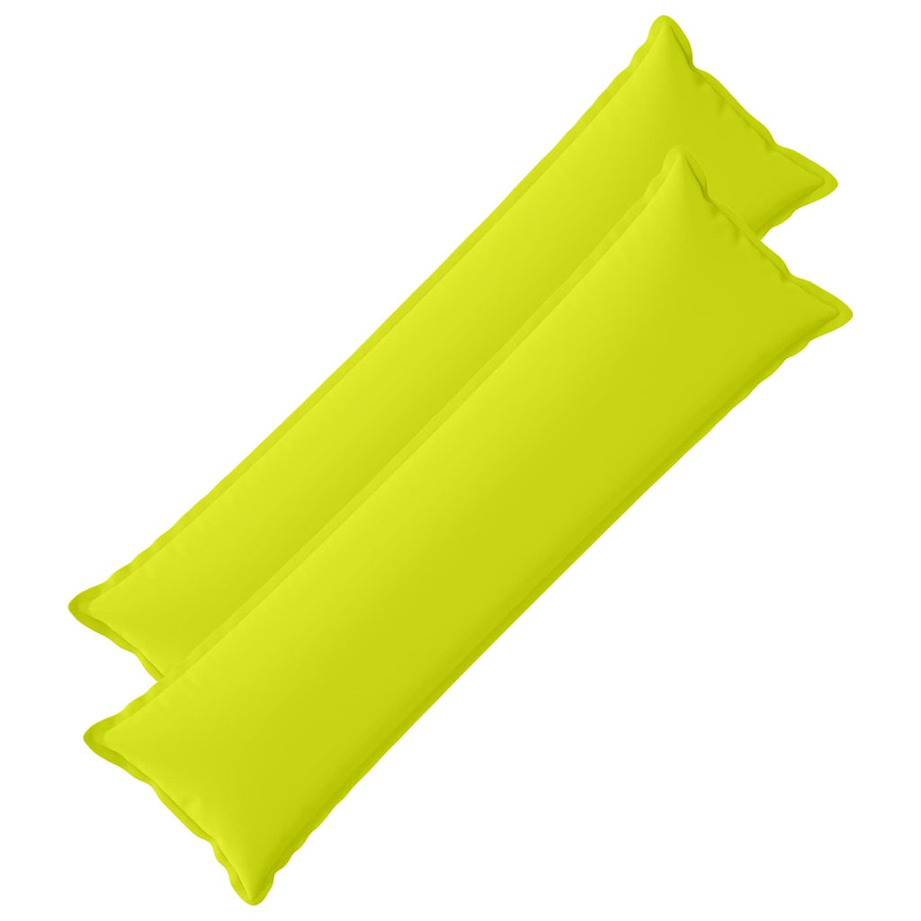 vidaXL Poszewka na poduszkę 2 szt. HOUTEN Jasnozielony 40 x 145 cm