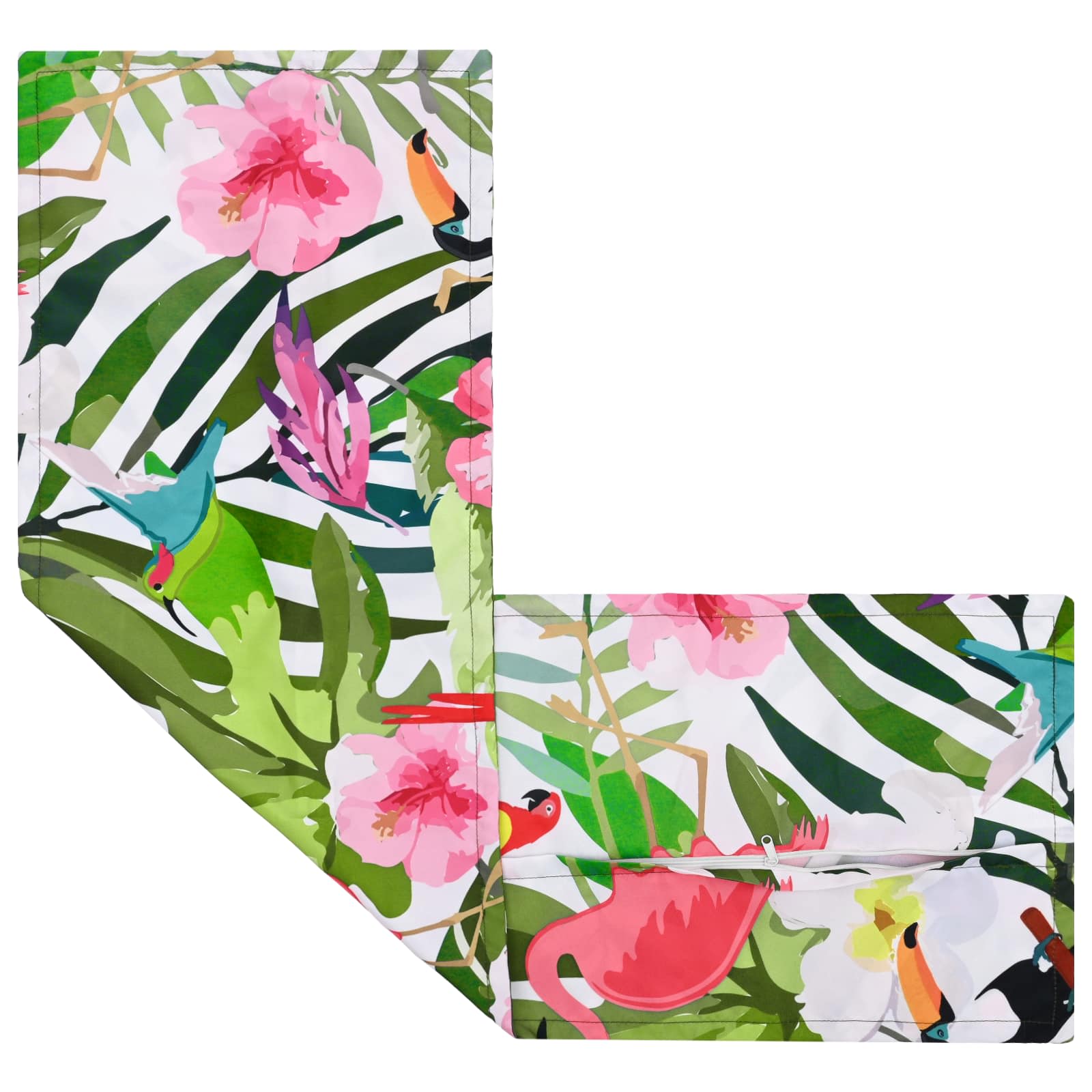 vidaXL Poszewka na poduszkę HOUTEN Czarny 40 x 145 cm Poliester