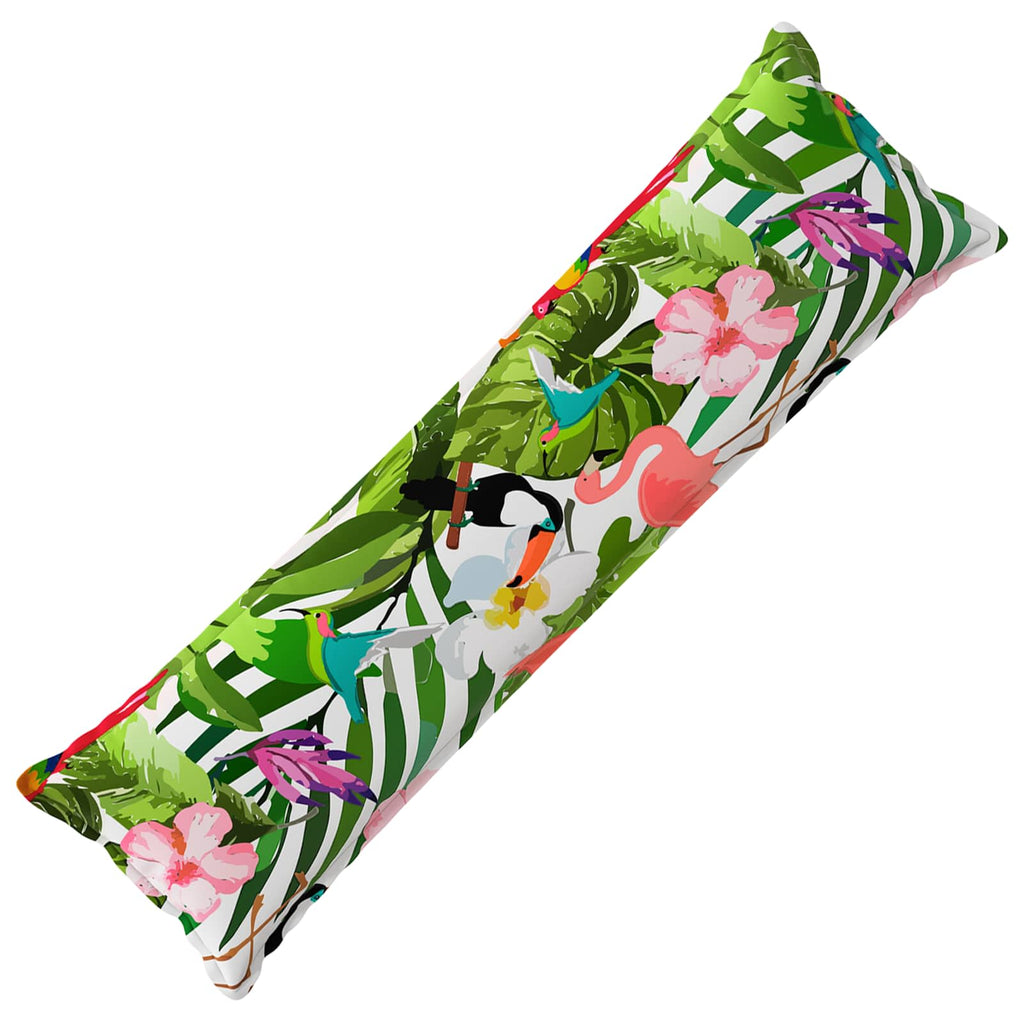 vidaXL Poszewka na poduszkę HOUTEN Czarny 40 x 145 cm Poliester