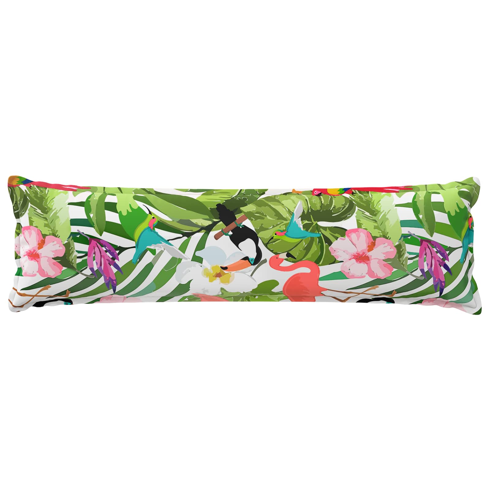 vidaXL Poszewka na poduszkę HOUTEN Czarny 40 x 145 cm Poliester