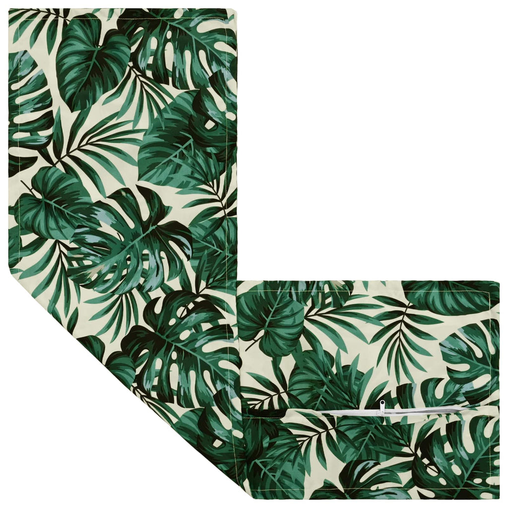 vidaXL Poszewka na poduszkę HOUTEN motyw liści 40 x 145 cm Poliester