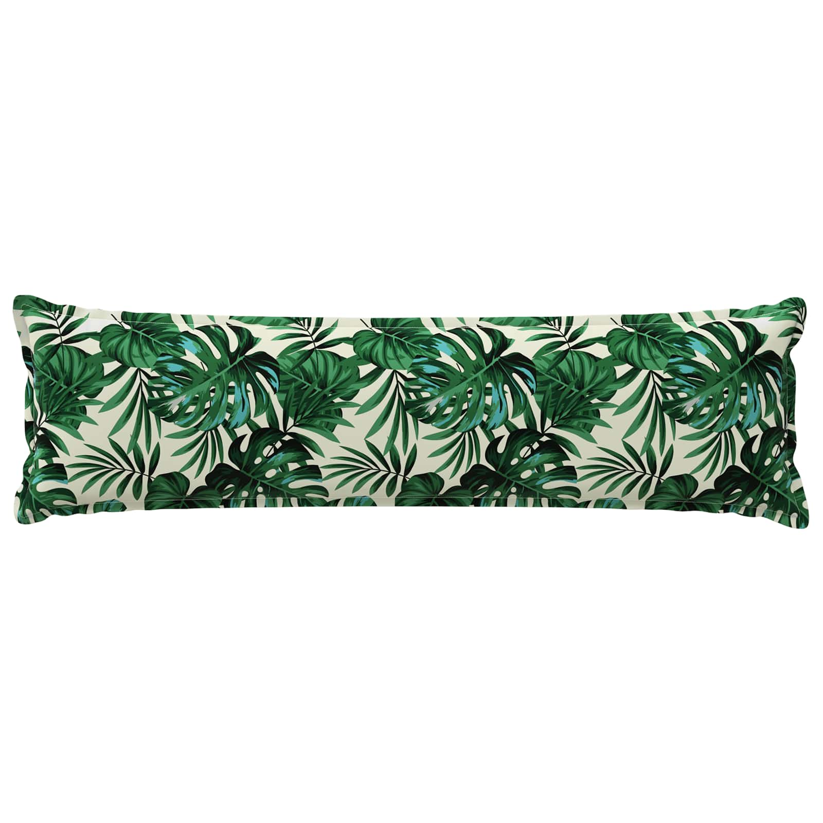vidaXL Poszewka na poduszkę HOUTEN motyw liści 40 x 145 cm Poliester