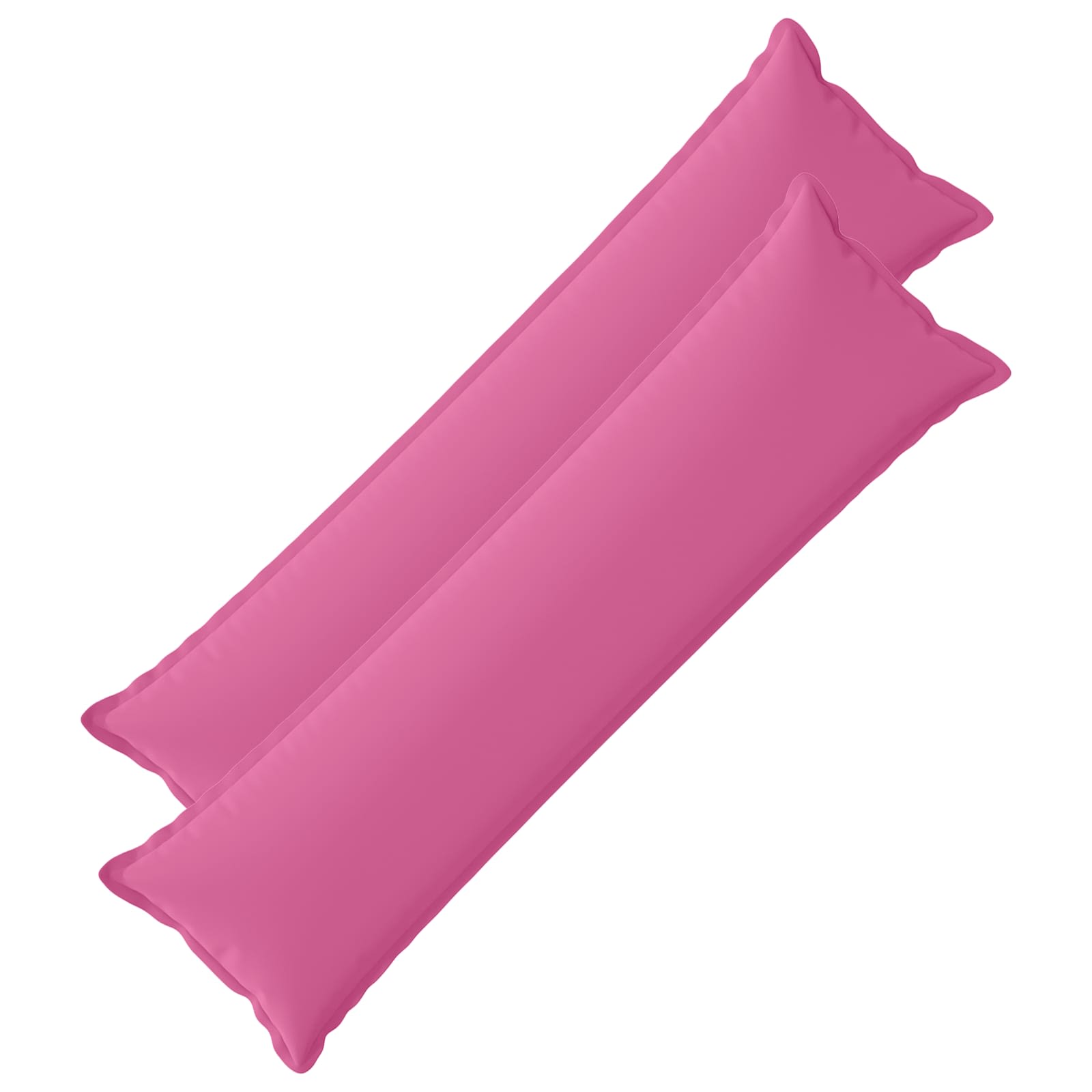 vidaXL Poszewka na poduszkę 2 szt. HOUTEN różowy 40 x 145 cm Poliester