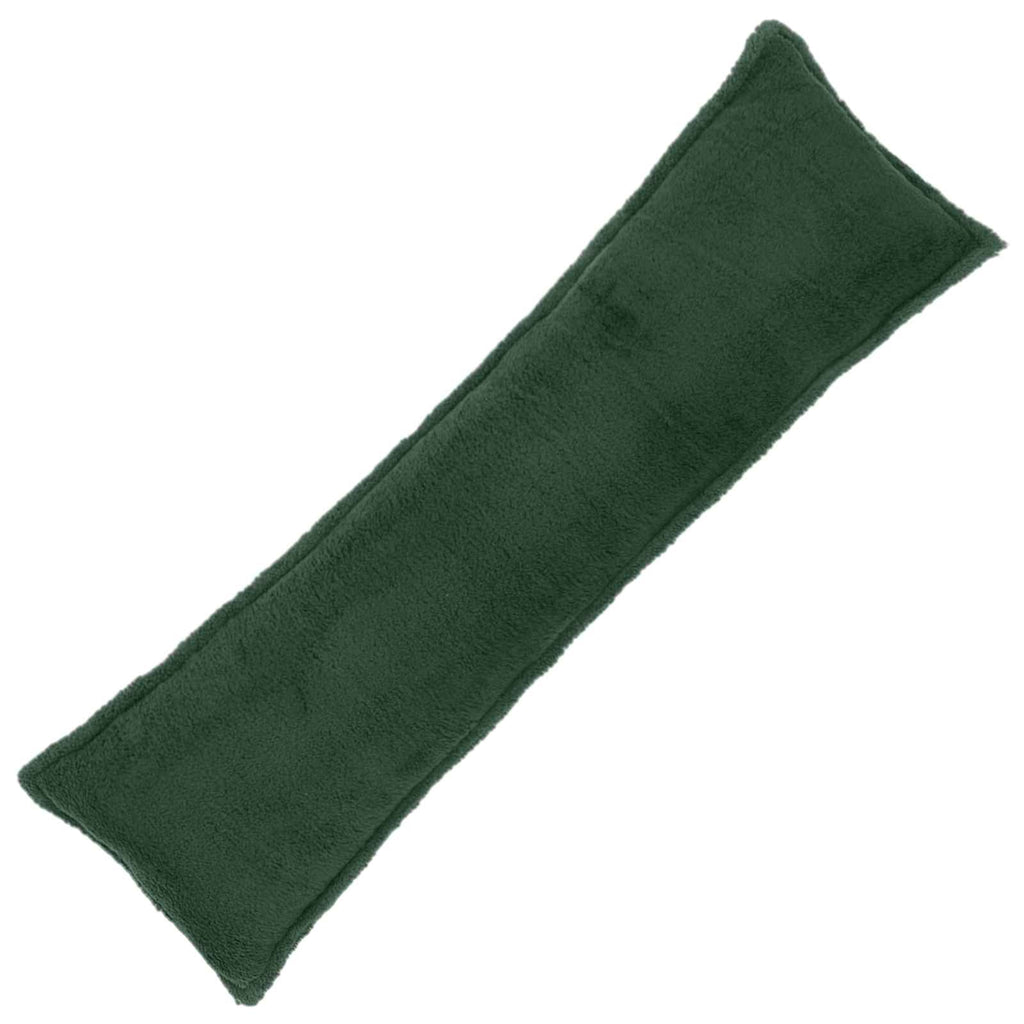 vidaXL Poszewka na poduszkę HOUTEN Ciemnozielony 40 x 145 cm Bouclé