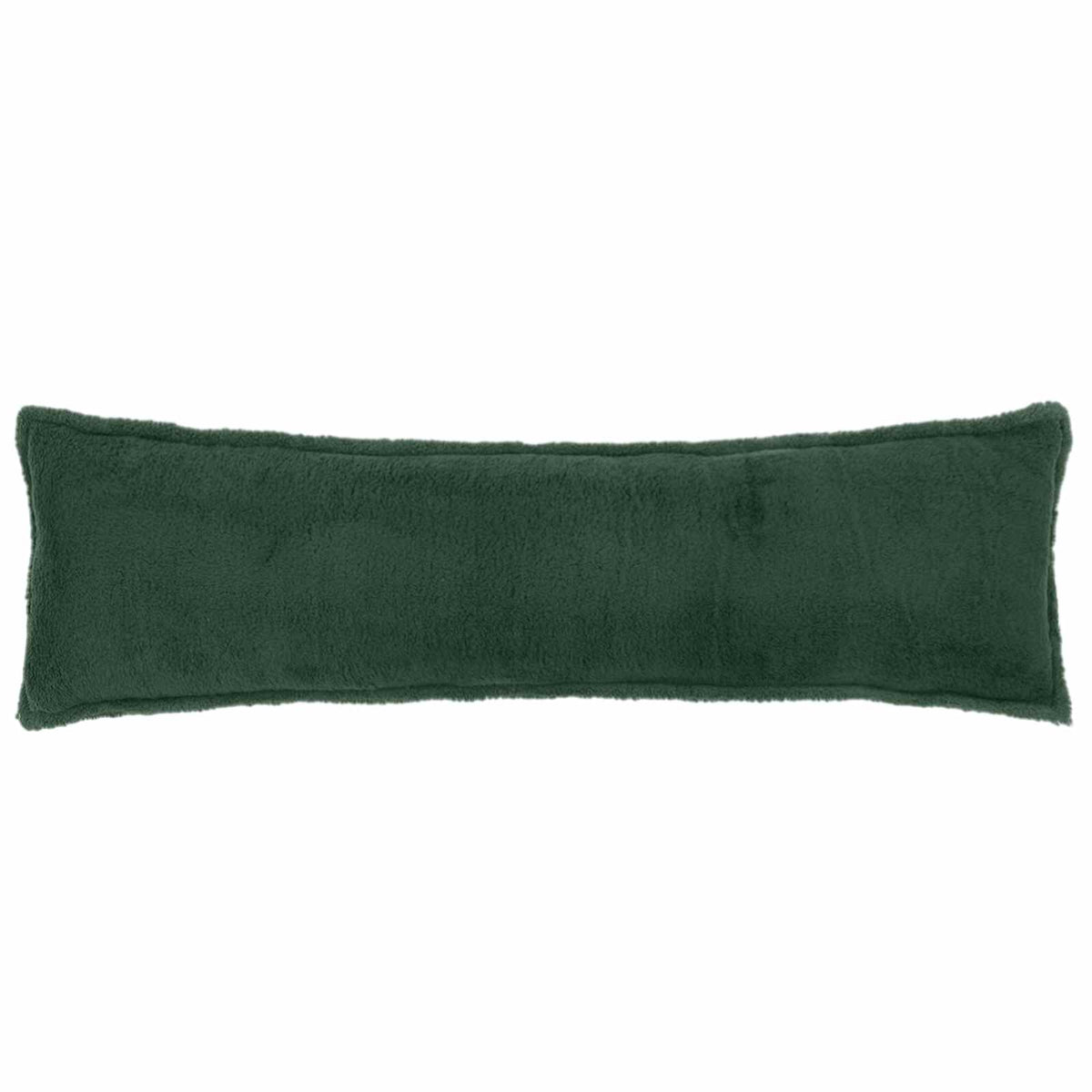 vidaXL Poszewka na poduszkę HOUTEN Ciemnozielony 40 x 145 cm Bouclé