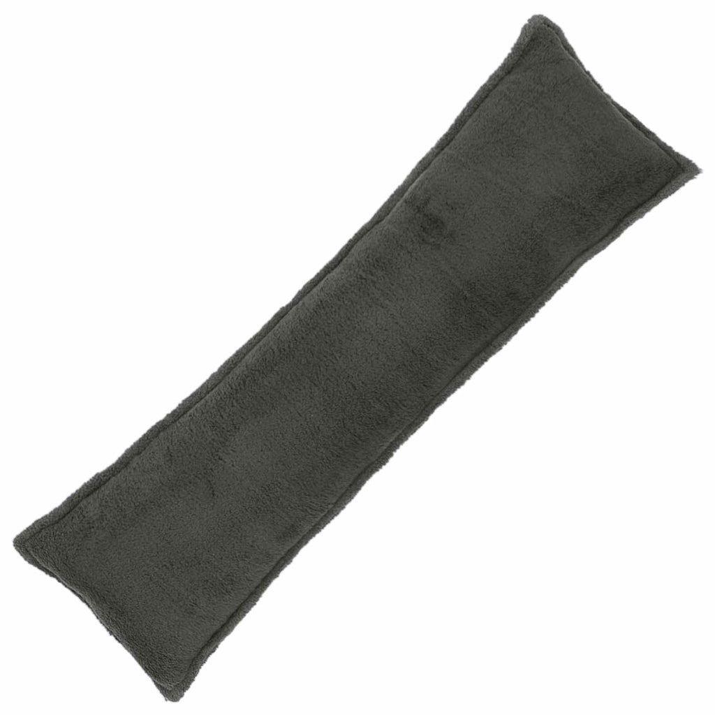 vidaXL Poszewka na poduszkę HOUTEN ciemnoszary 40 x 145 cm Bouclé