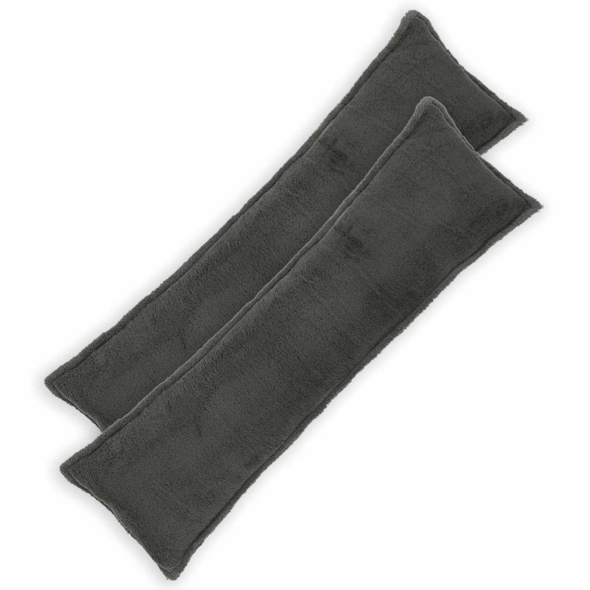 vidaXL Poszewka na poduszkę 2 pcs HOUTEN ciemnoszary 40 x 145 cm