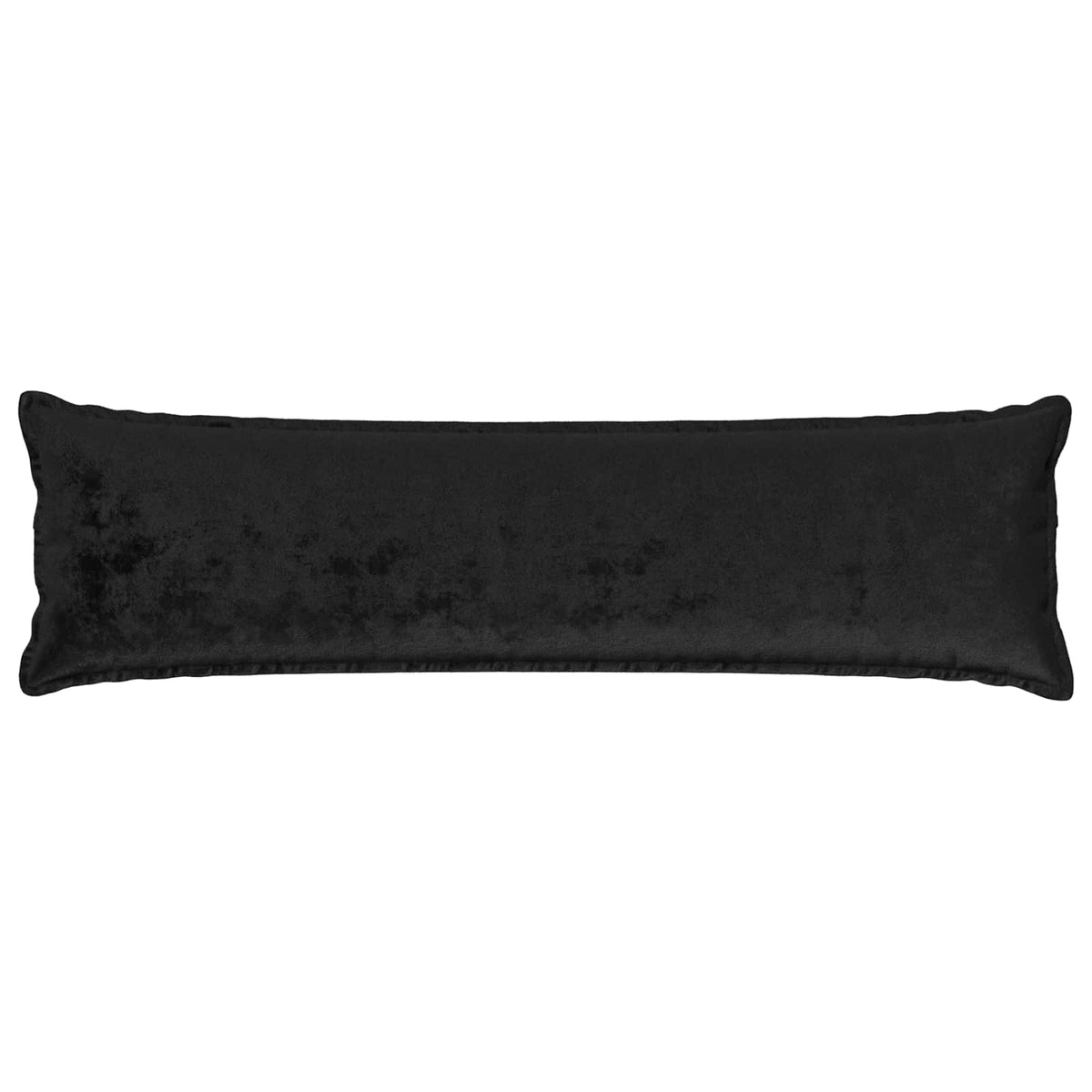 vidaXL Poszewka na poduszkę 2 pcs HOUTEN Czarny 40 x 145 cm Flanela