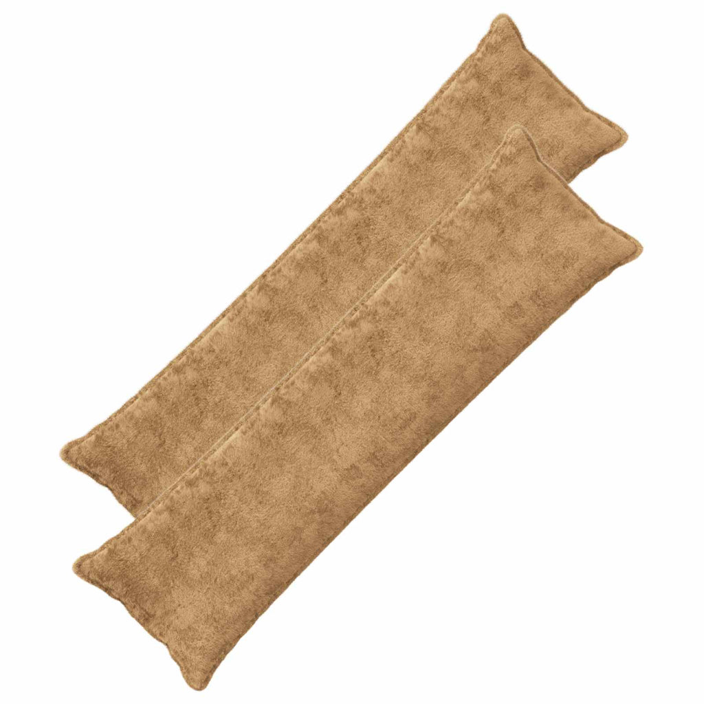 vidaXL Poszewka na poduszkę 2 szt. HOUTEN Szarobeżowy 40 x 145 cm