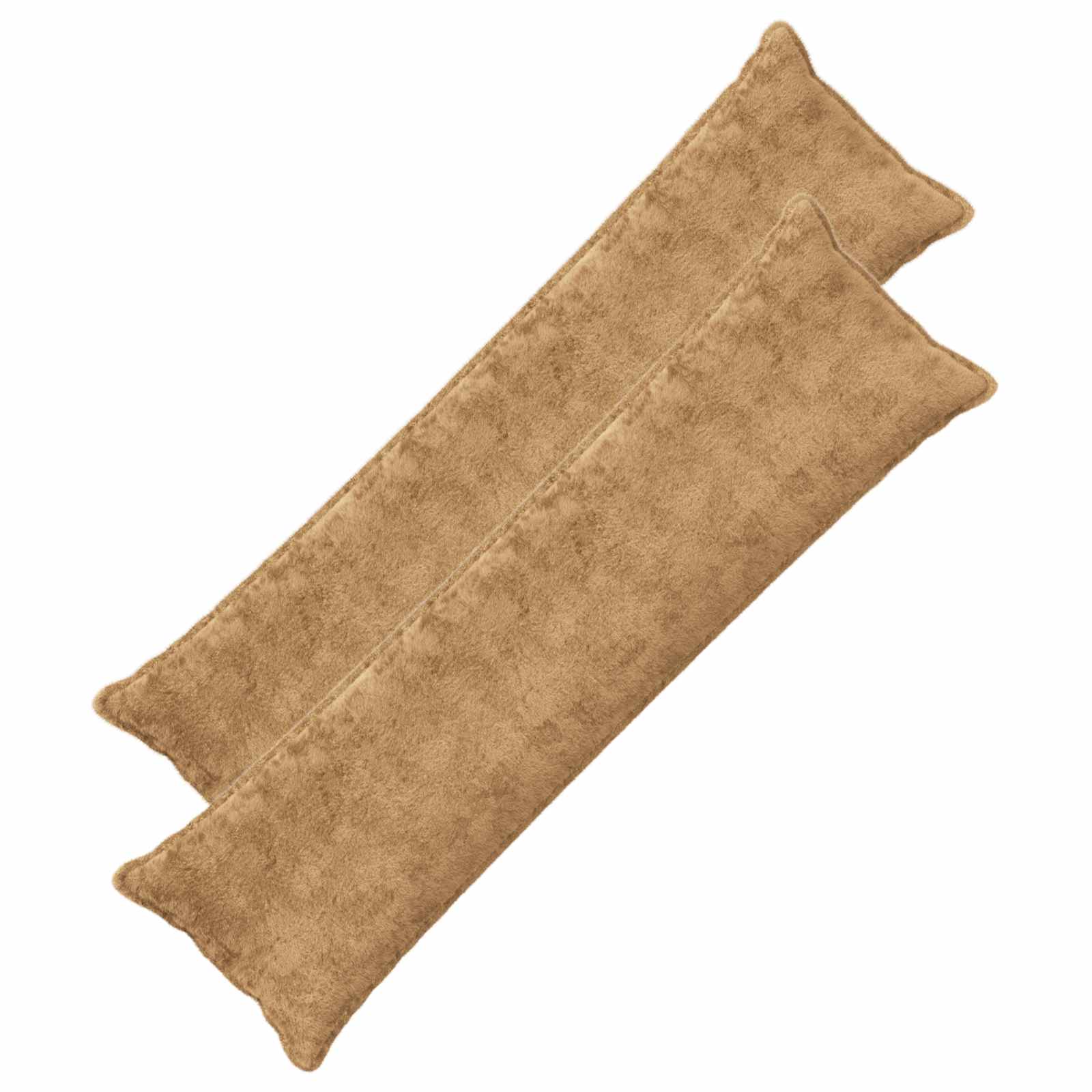 vidaXL Poszewka na poduszkę 2 szt. HOUTEN Szarobeżowy 40 x 145 cm