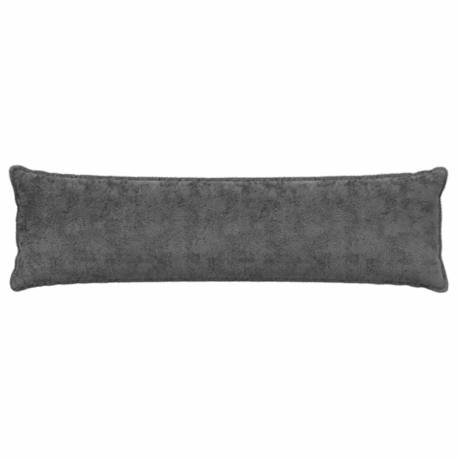vidaXL Poszewka na poduszkę HOUTEN ciemnoszary 40 x 145 cm