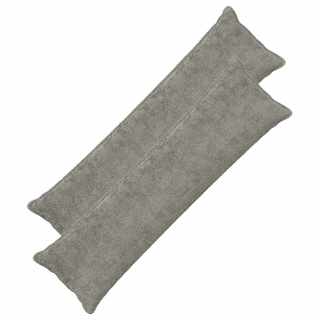 vidaXL Poszewka na poduszkę 2 szt. HOUTEN jasnoszary 40 x 145 cm