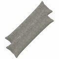 vidaXL Poszewka na poduszkę 2 szt. HOUTEN jasnoszary 40 x 145 cm