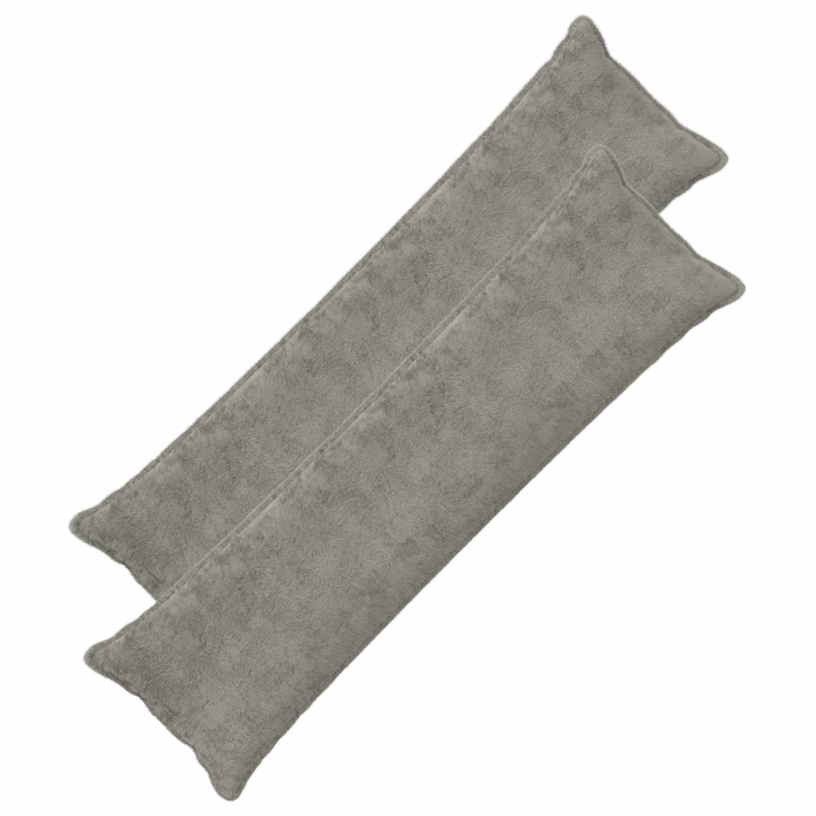 vidaXL Poszewka na poduszkę 2 szt. HOUTEN jasnoszary 40 x 145 cm