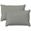 vidaXL Poszewka na poduszkę 2 pcs HOUTEN Szary chmur 40 x 60 cm