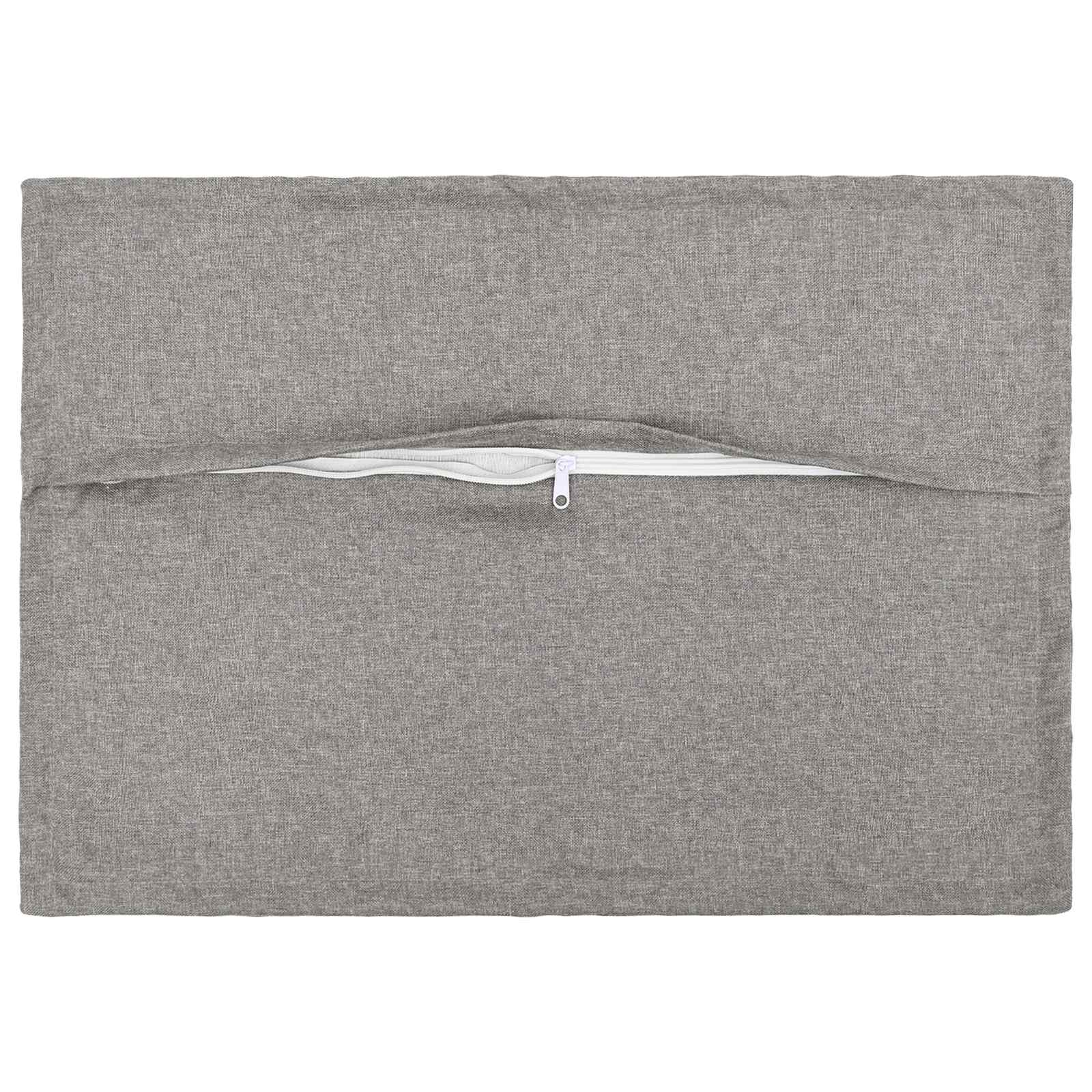 vidaXL Poszewka na poduszkę 6 pcs HOUTEN Szary chmur 40 x 60 cm