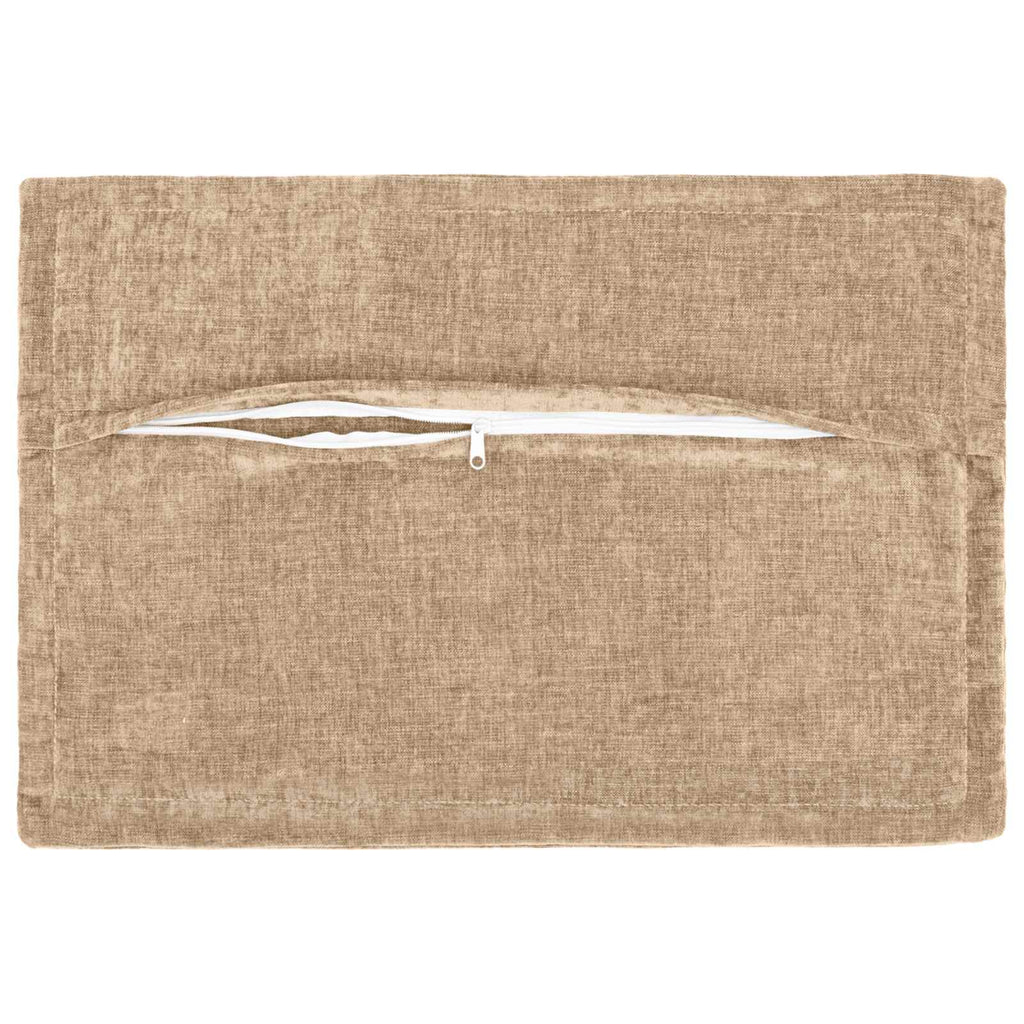 vidaXL Poszewka na poduszkę 2 szt. HOUTEN Szarobeżowy 40 x 60 cm