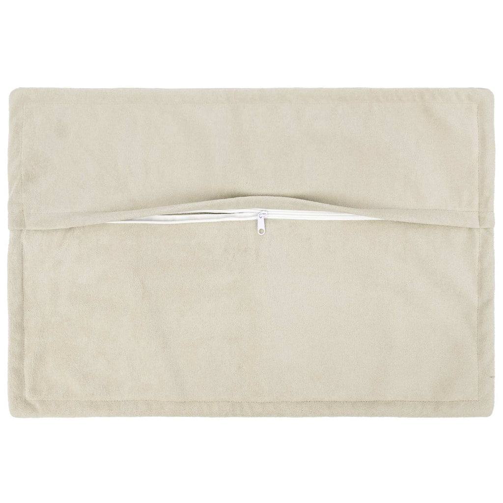 vidaXL Poszewka na poduszkę 2 pcs HOUTEN kremowy 40 x 60 cm