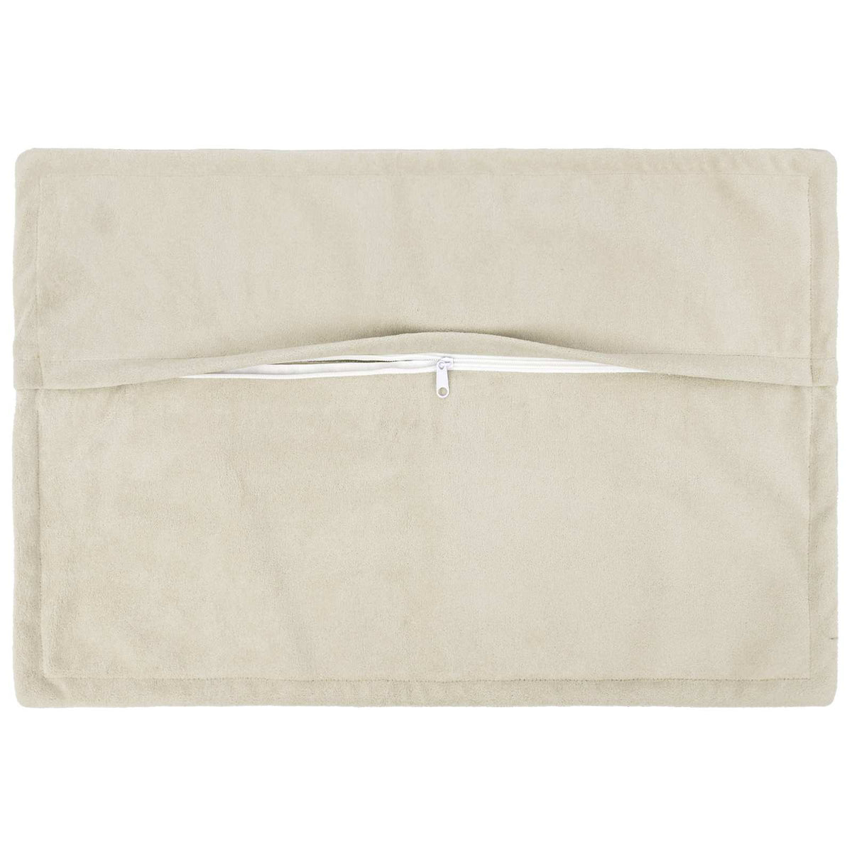 vidaXL Poszewka na poduszkę 2 pcs HOUTEN kremowy 40 x 60 cm