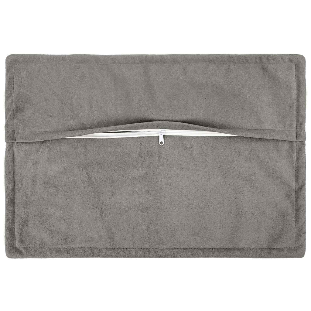 vidaXL Poszewka na poduszkę 2 pcs HOUTEN jasnoszary 40 x 60 cm