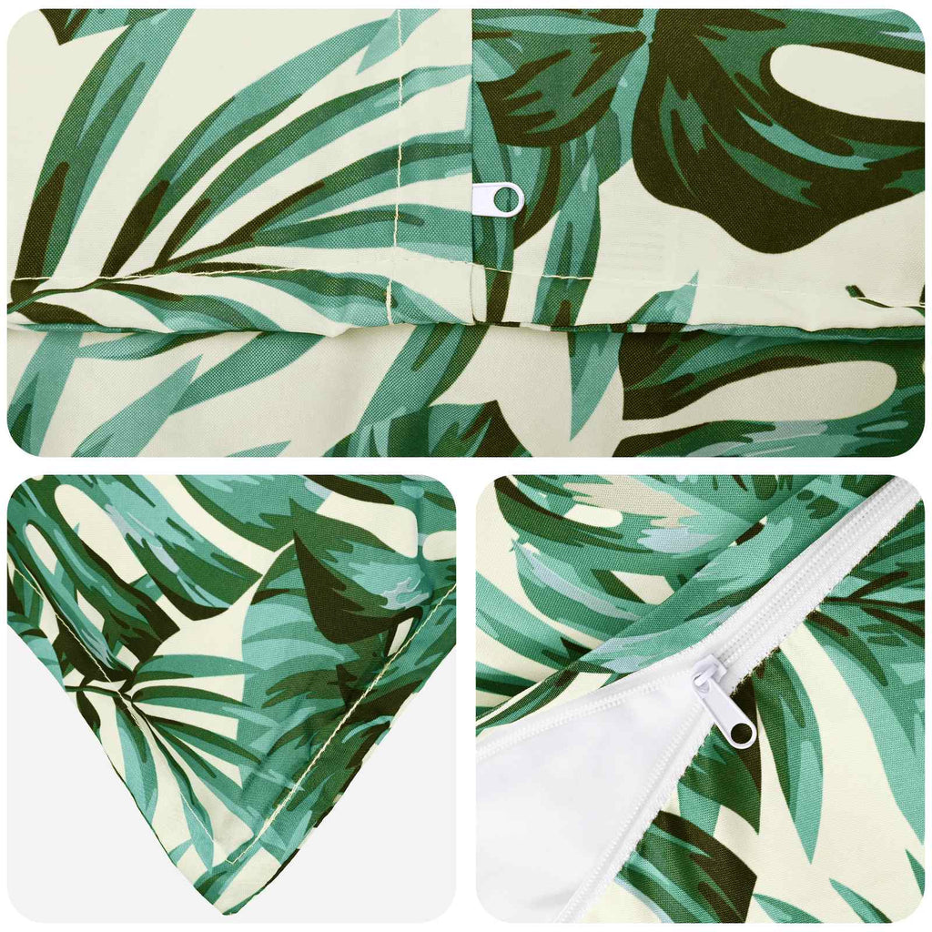 vidaXL Poszewka na poduszkę 2 szt. HOUTEN motyw liści 40 x 60 cm