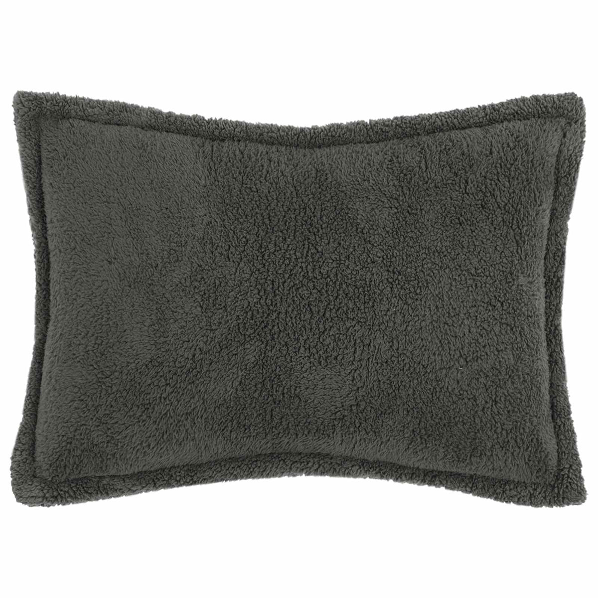 vidaXL Poszewka na poduszkę 6 pcs HOUTEN ciemnoszary 40 x 60 cm Bouclé