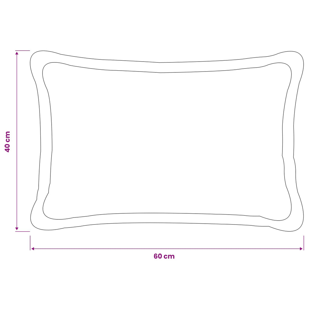 vidaXL Poszewka na poduszkę 6 pcs HOUTEN ciemnoszary 40 x 60 cm Bouclé