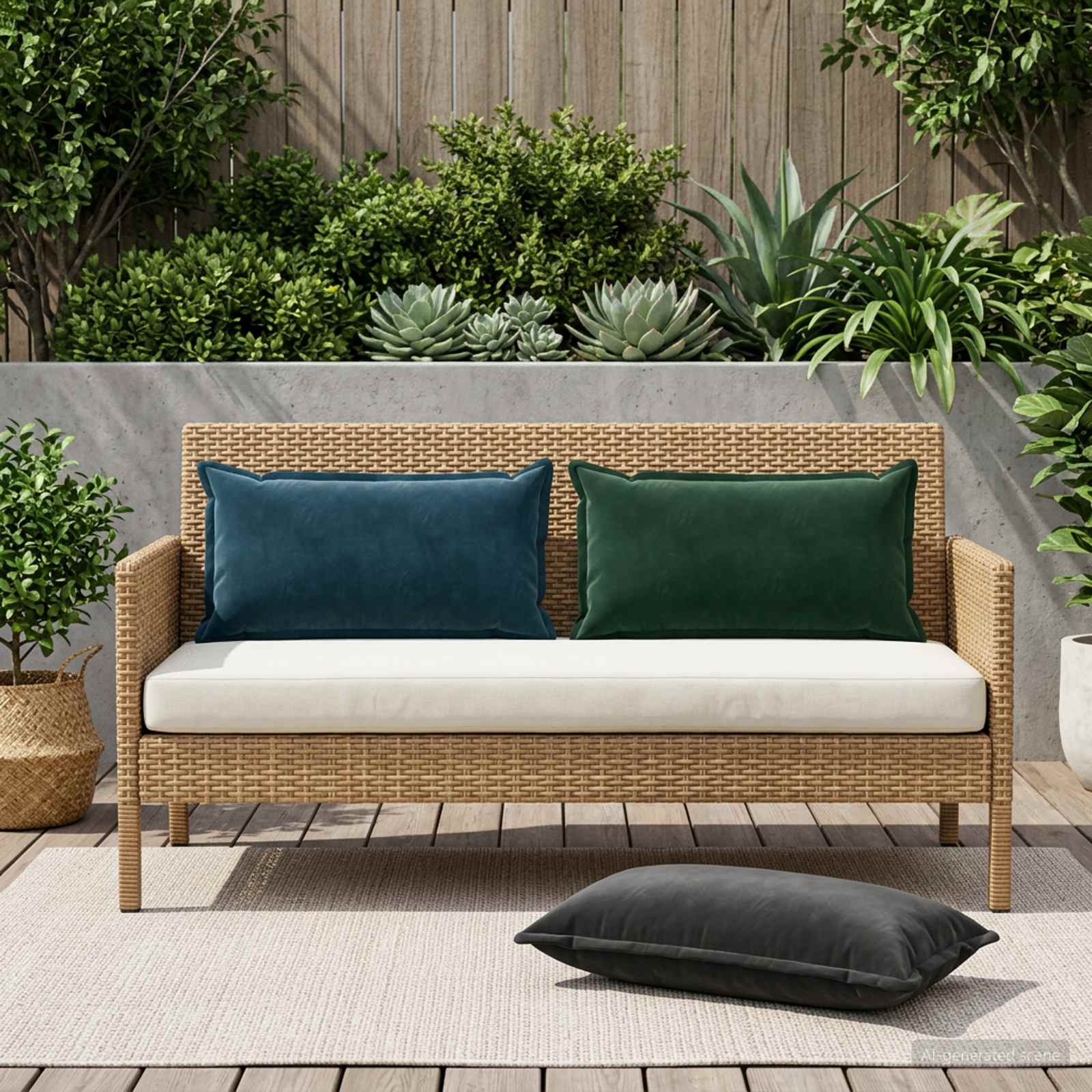 vidaXL Poszewka na poduszkę 2 pcs HOUTEN Czarny 40 x 80 cm Welur