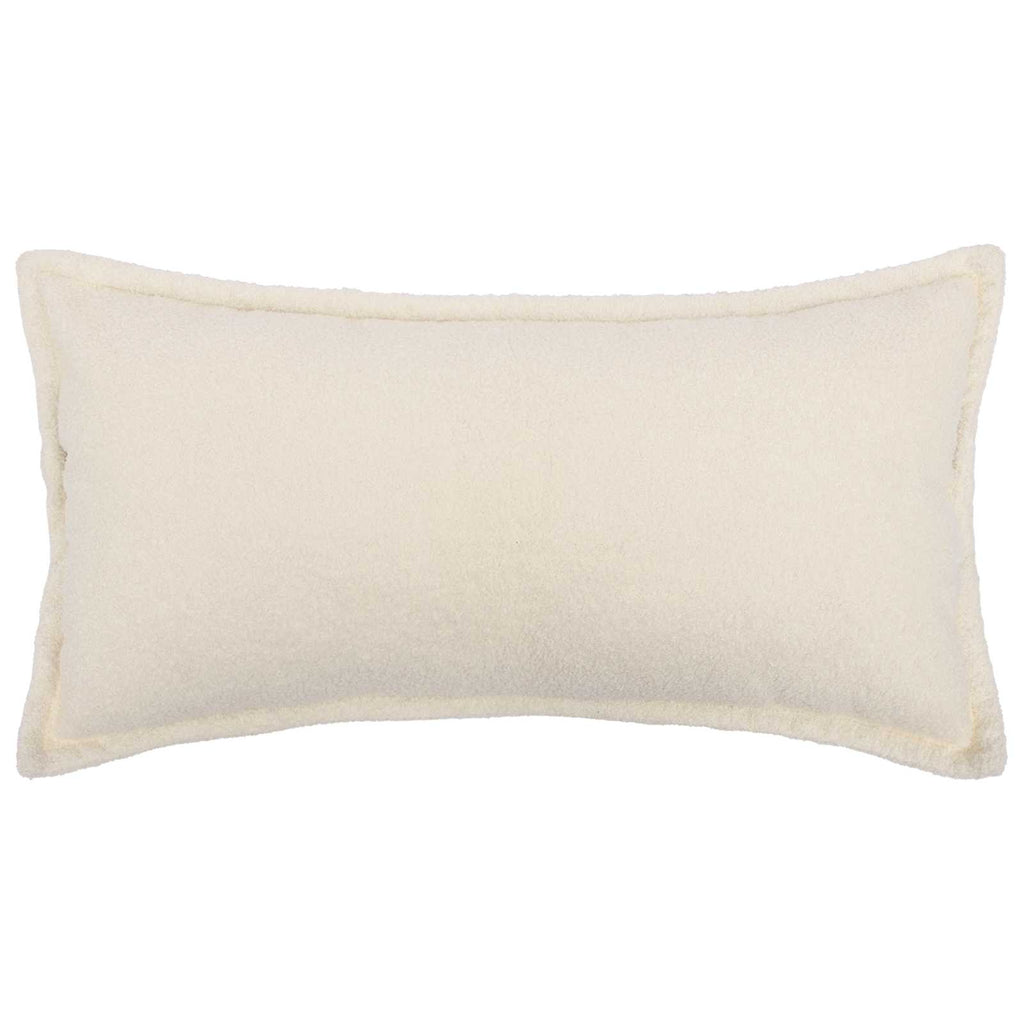 vidaXL Poszewka na poduszkę 2 pcs HOUTEN kremowy 40 x 70 cm Bouclé