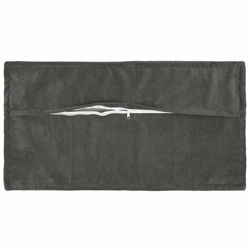 vidaXL Poszewka na poduszkę 2 pcs HOUTEN antracytowy 40 x 70 cm