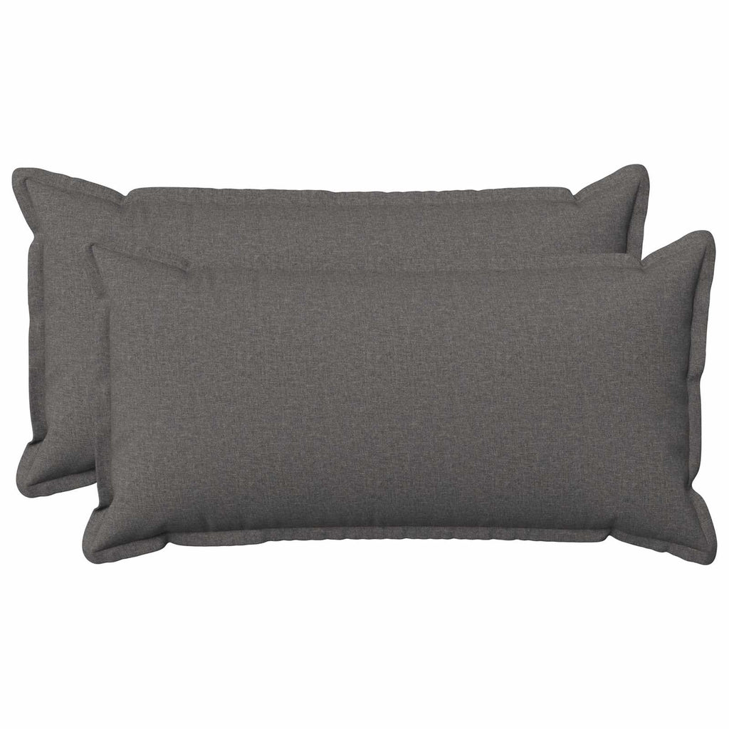 vidaXL Poszewka na poduszkę 2 pcs HOUTEN jasnoszary 40 x 80 cm