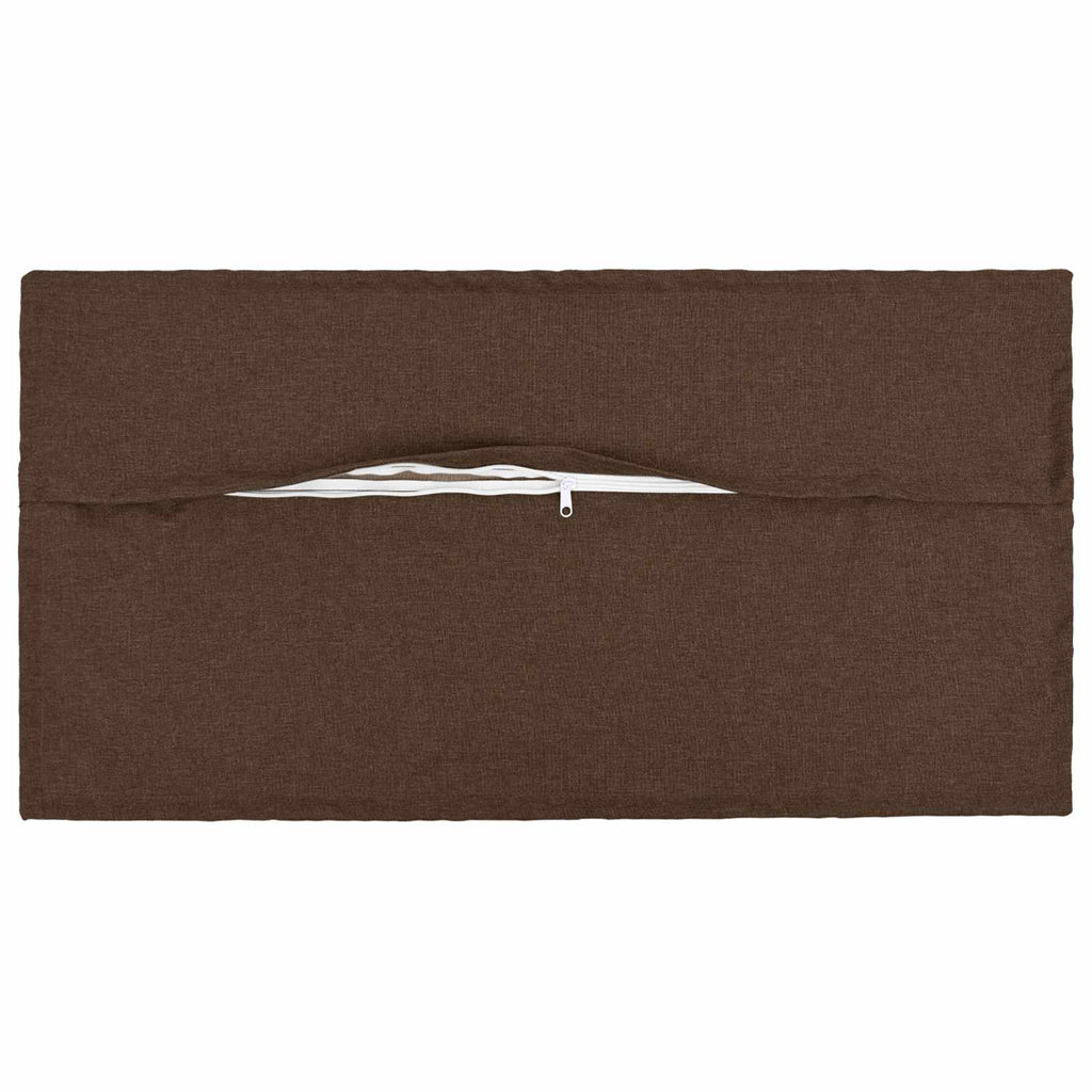 vidaXL Poszewka na poduszkę 6 pcs HOUTEN brązowy 40 x 80 cm