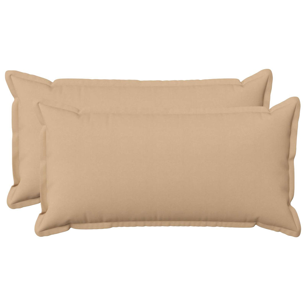 vidaXL Poszewka na poduszkę 2 pcs HOUTEN kremowy 40 x 80 cm