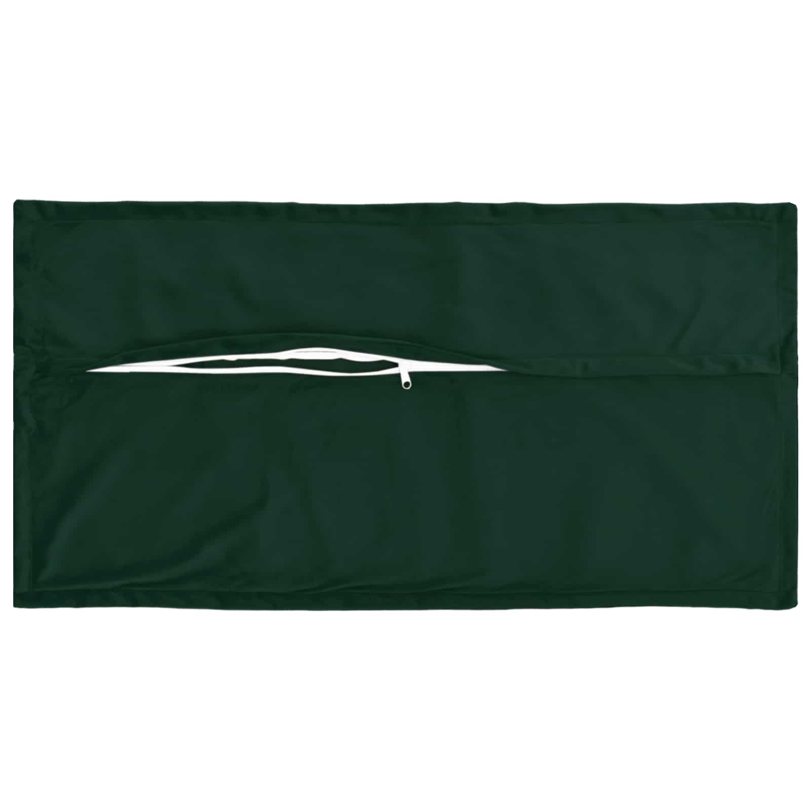 vidaXL Poszewka na poduszkę 12 pcs HOUTEN Ciemnozielony 40 x 80 cm