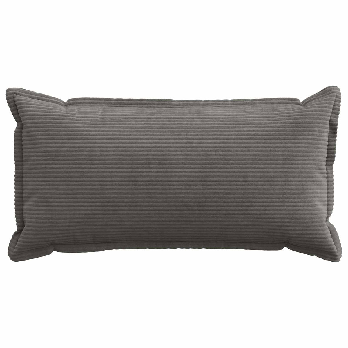 vidaXL Poszewka na poduszkę 2 szt. HOUTEN ciemnoszary 40 x 80 cm