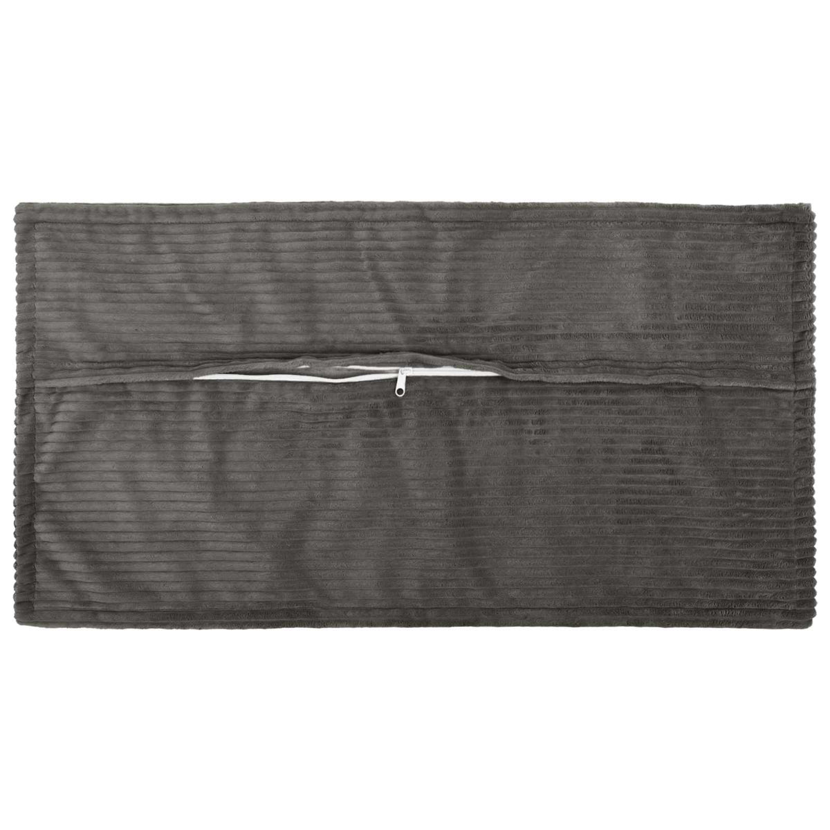 vidaXL Poszewka na poduszkę 12 szt. HOUTEN ciemnoszary 40 x 80 cm