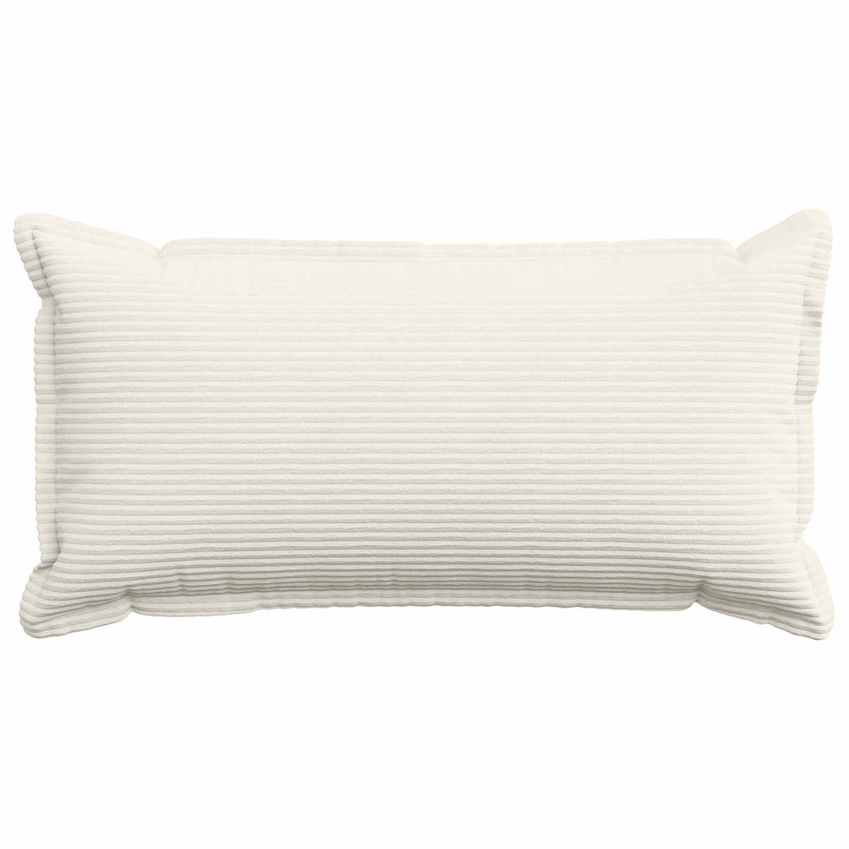 vidaXL Poszewka na poduszkę 2 szt. HOUTEN kremowy 40 x 80 cm sztruks