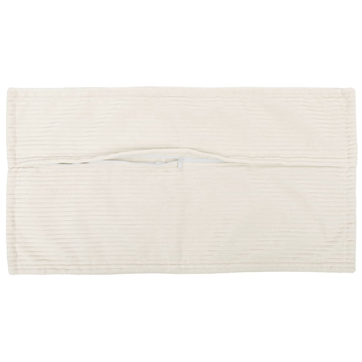 vidaXL Poszewka na poduszkę 6 szt. HOUTEN kremowy 40 x 80 cm sztruks