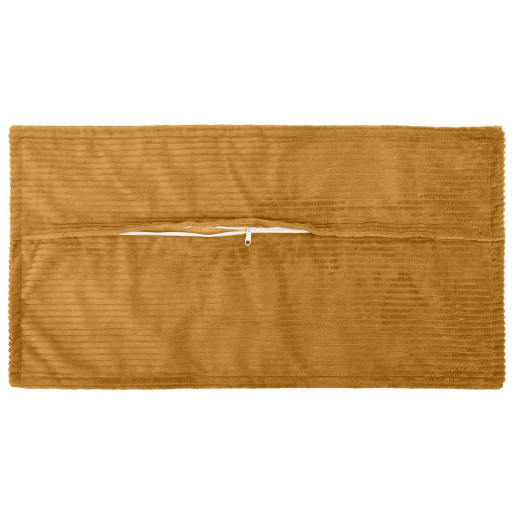 vidaXL Poszewka na poduszkę 6 szt. HOUTEN żółty 40 x 80 cm sztruks